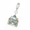 Přívěsek na náramek "Thank You Letter" 925 Sterlingové stříbro