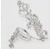 Sada prstýnků "Douha Flower" Silver