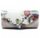 Společenská večerní kabelka - bílá "Floral Clutch"