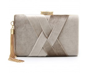 Společenská večerní kabelka "Suede Clutch"