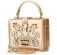 Luxusní společenská kabelka-zlatá "BB"