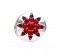 Přívěsek na náramek "Red Star" 925 Sterlingové stříbro