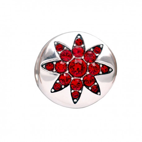 Přívěsek na náramek "Red Star" 925 Sterlingové stříbro